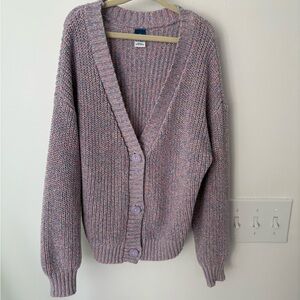 Old Navy Girls Lavender Cardigan